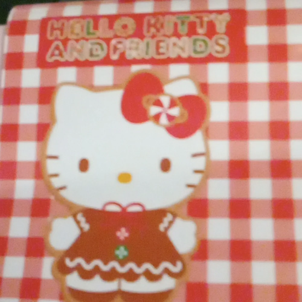 Hello Kitty Gingerbread Shower Curtain New